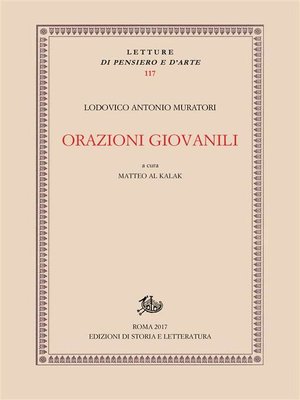 cover image of Orazioni giovanili